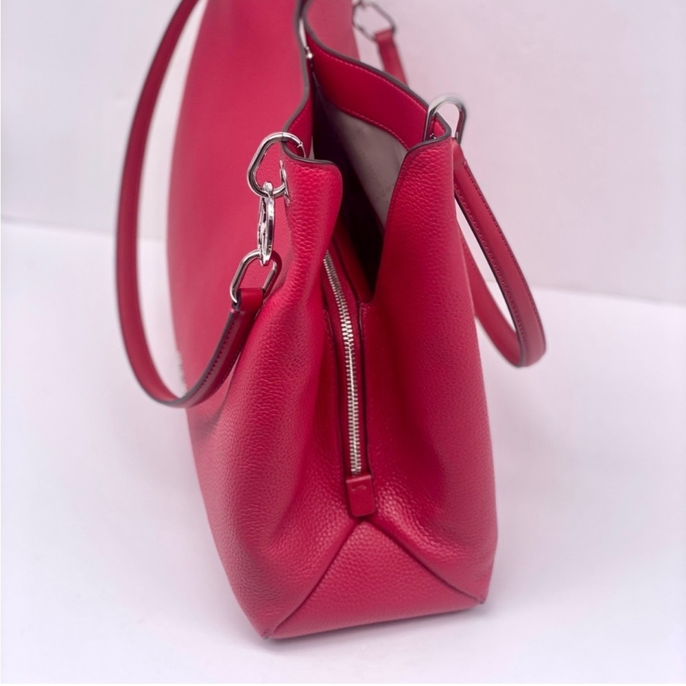 Michael Kors Christina Large Pebbled Leather Shoulder Bag - Picture 11 of 15